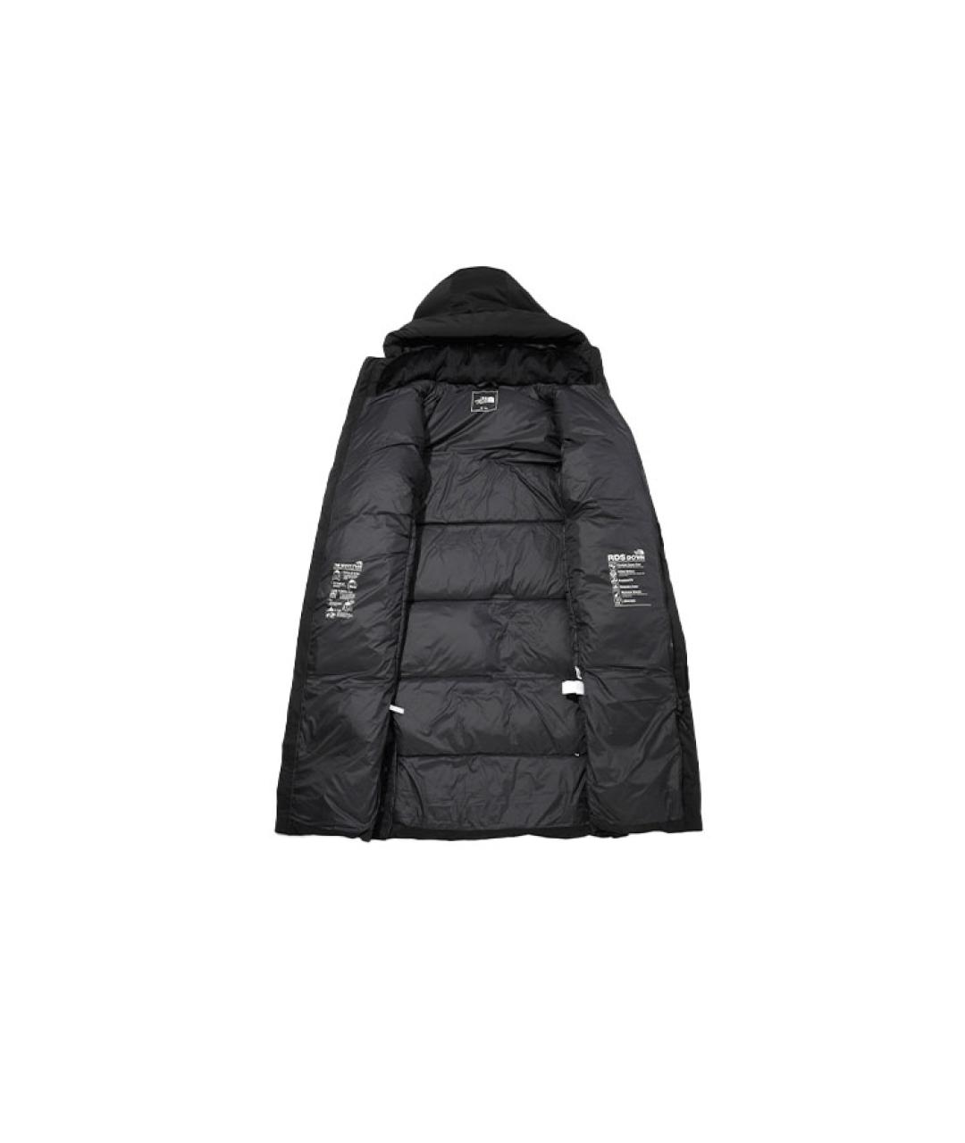 THE NORTH FACE Черный полиамидовый пуховик, фото 3