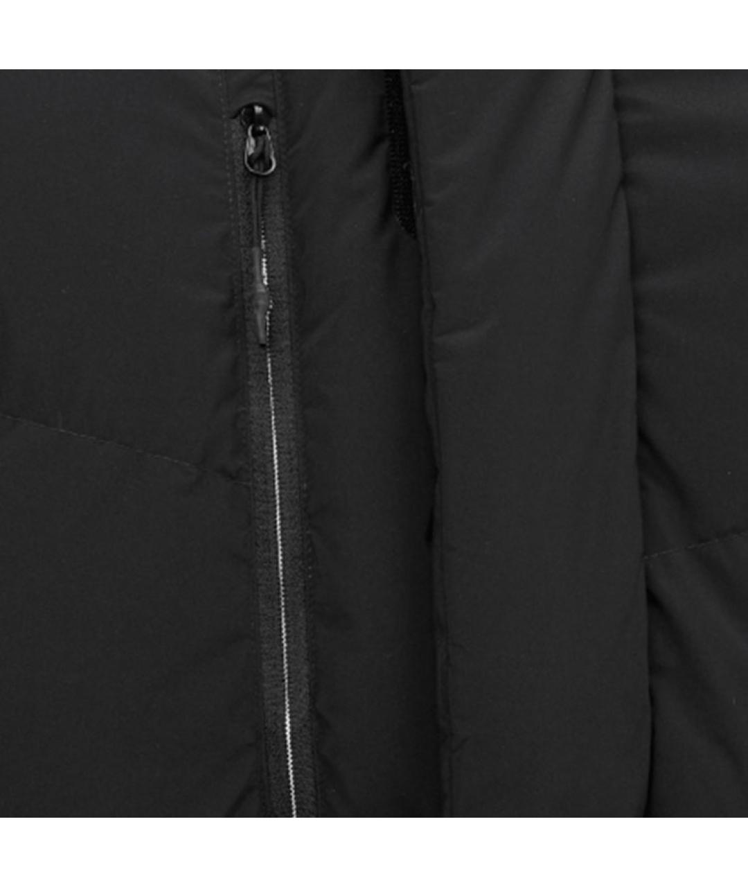 THE NORTH FACE Черный полиамидовый пуховик, фото 4