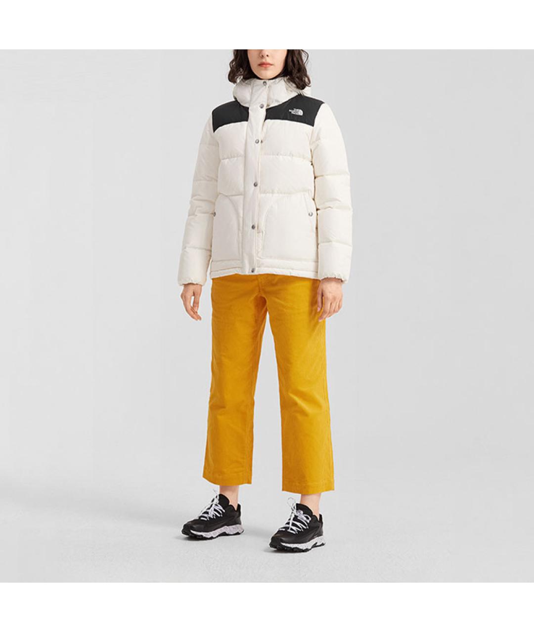 THE NORTH FACE Белый пуховик, фото 3