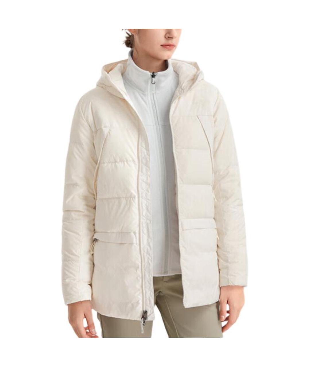 THE NORTH FACE Белый пуховик, фото 3