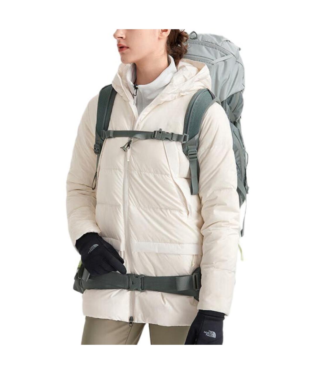 THE NORTH FACE Белый пуховик, фото 4