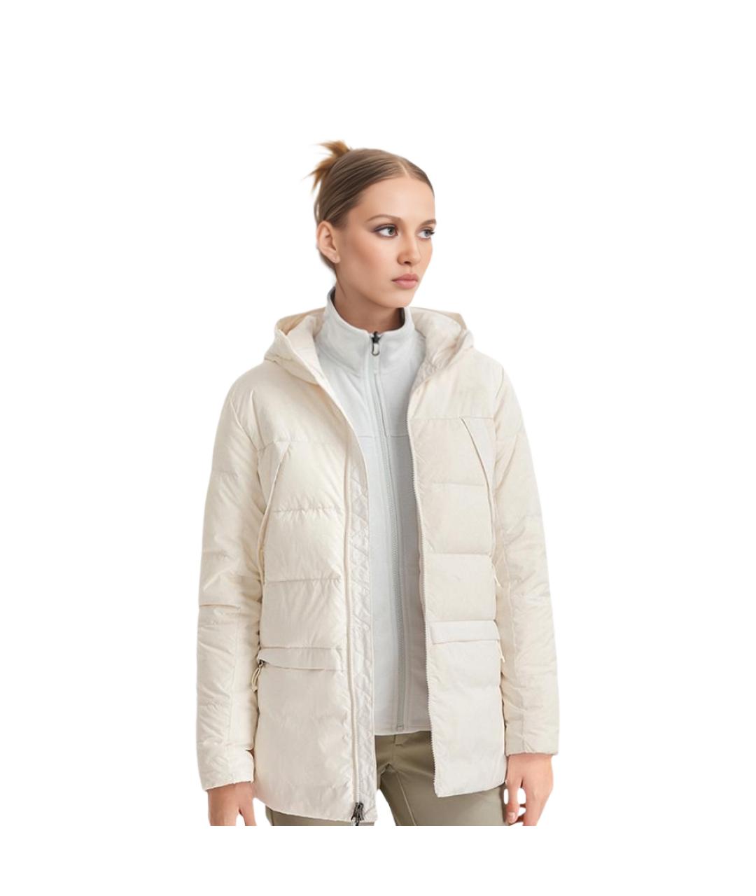 THE NORTH FACE Белый пуховик, фото 2