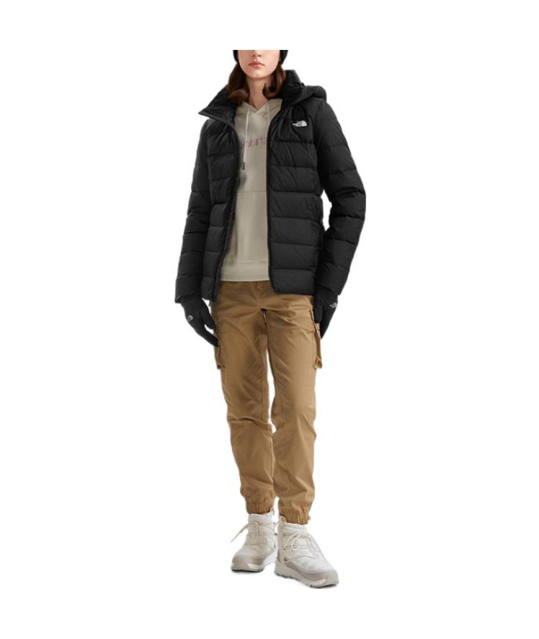 THE NORTH FACE Черная полиамидовая куртка, фото 2