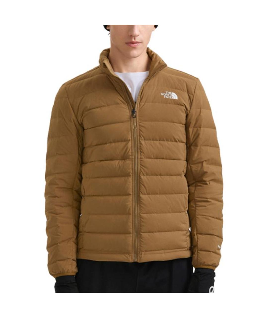 THE NORTH FACE Коричневый пуховик, фото 4