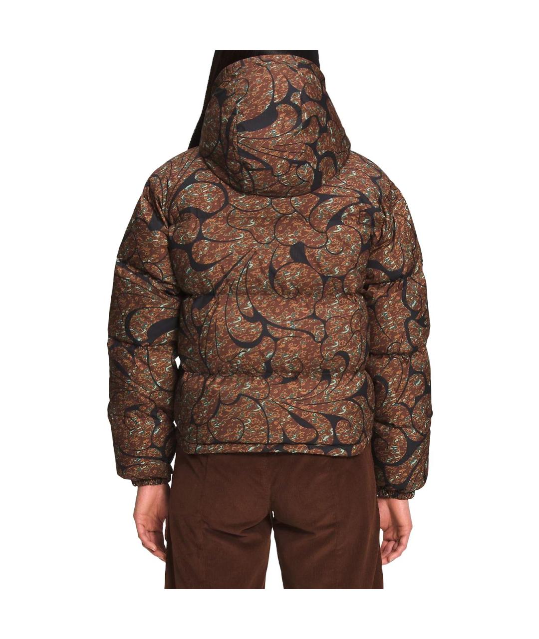 THE NORTH FACE Коричневый пуховик, фото 3