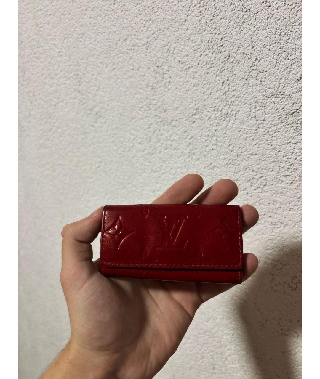 LOUIS VUITTON Красная ключница, фото 3