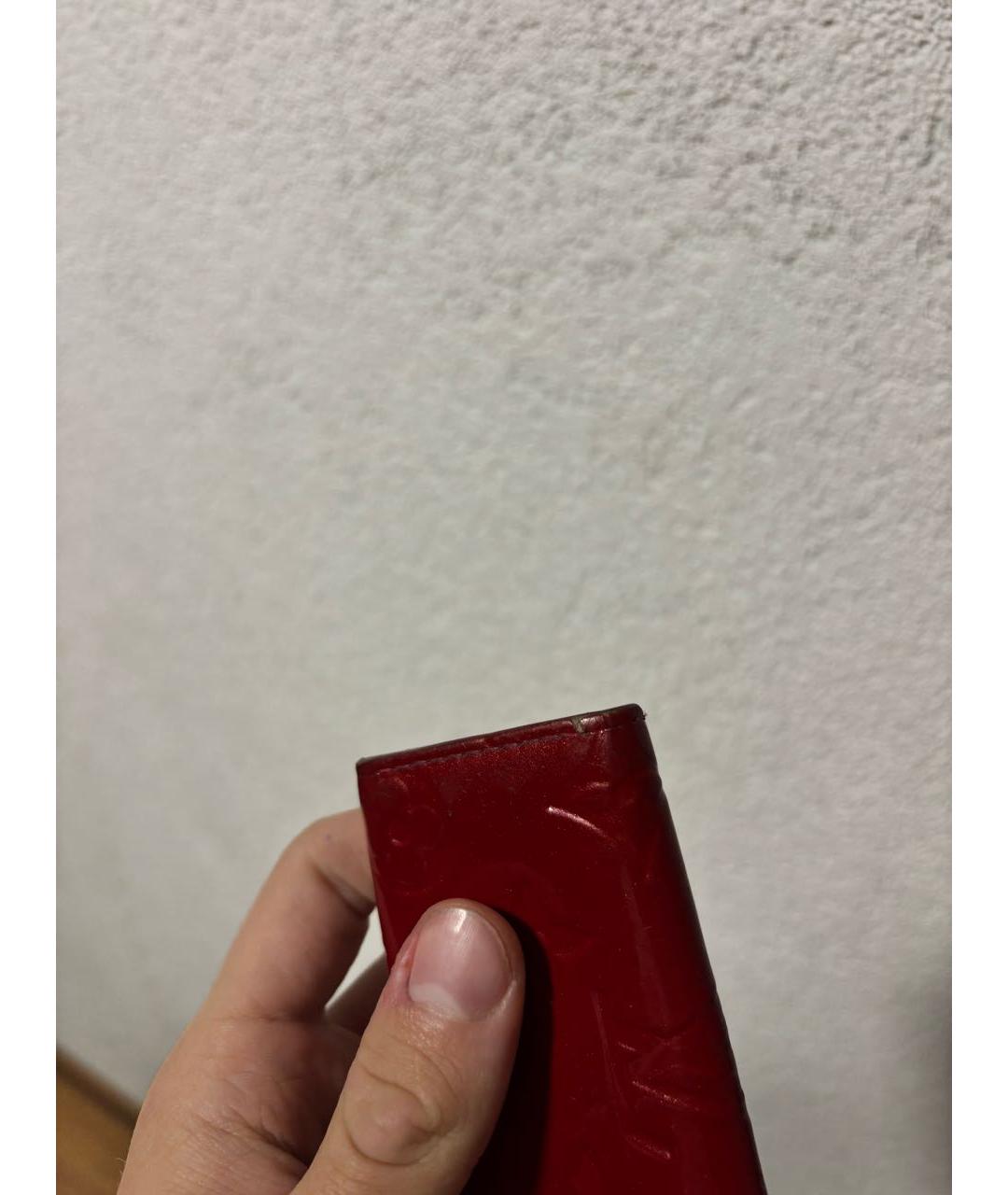 LOUIS VUITTON Красная ключница, фото 4