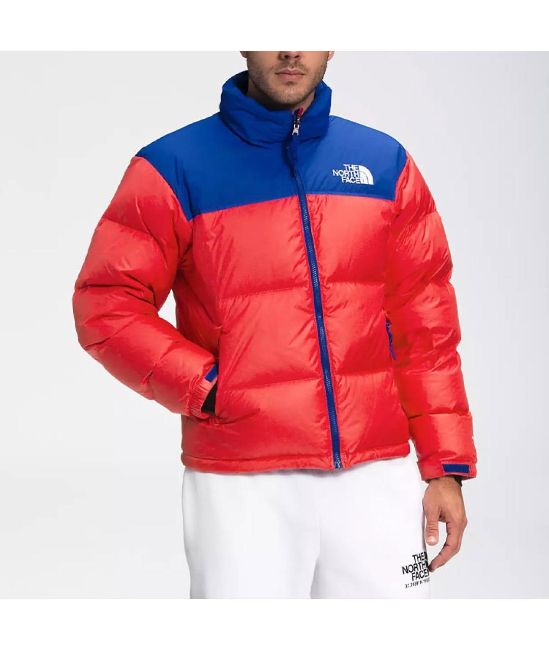 THE NORTH FACE Красный пуховик, фото 3