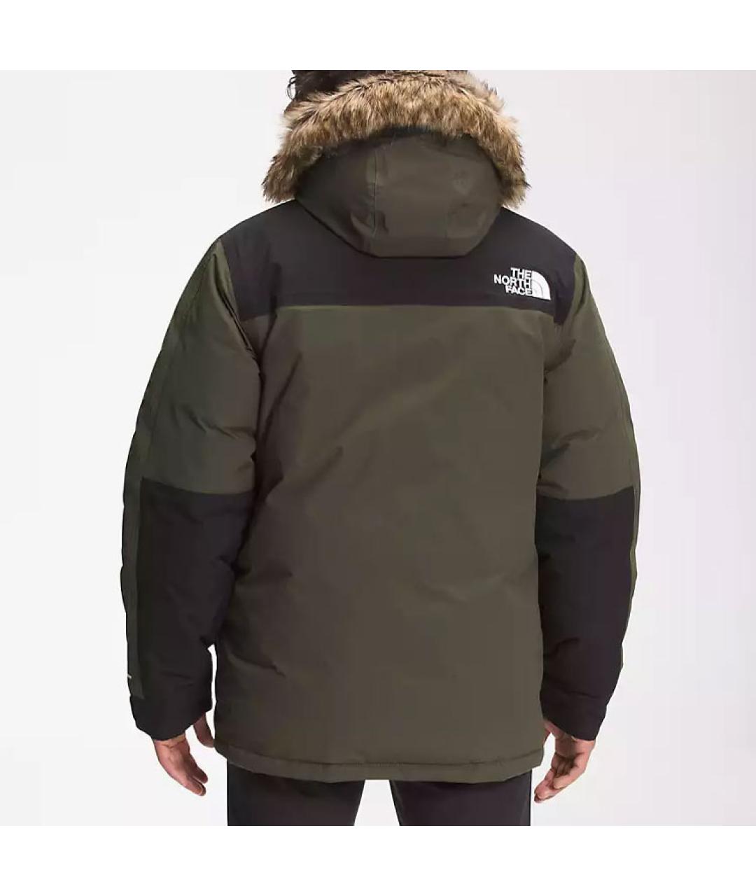 THE NORTH FACE Коричневый пуховик, фото 4