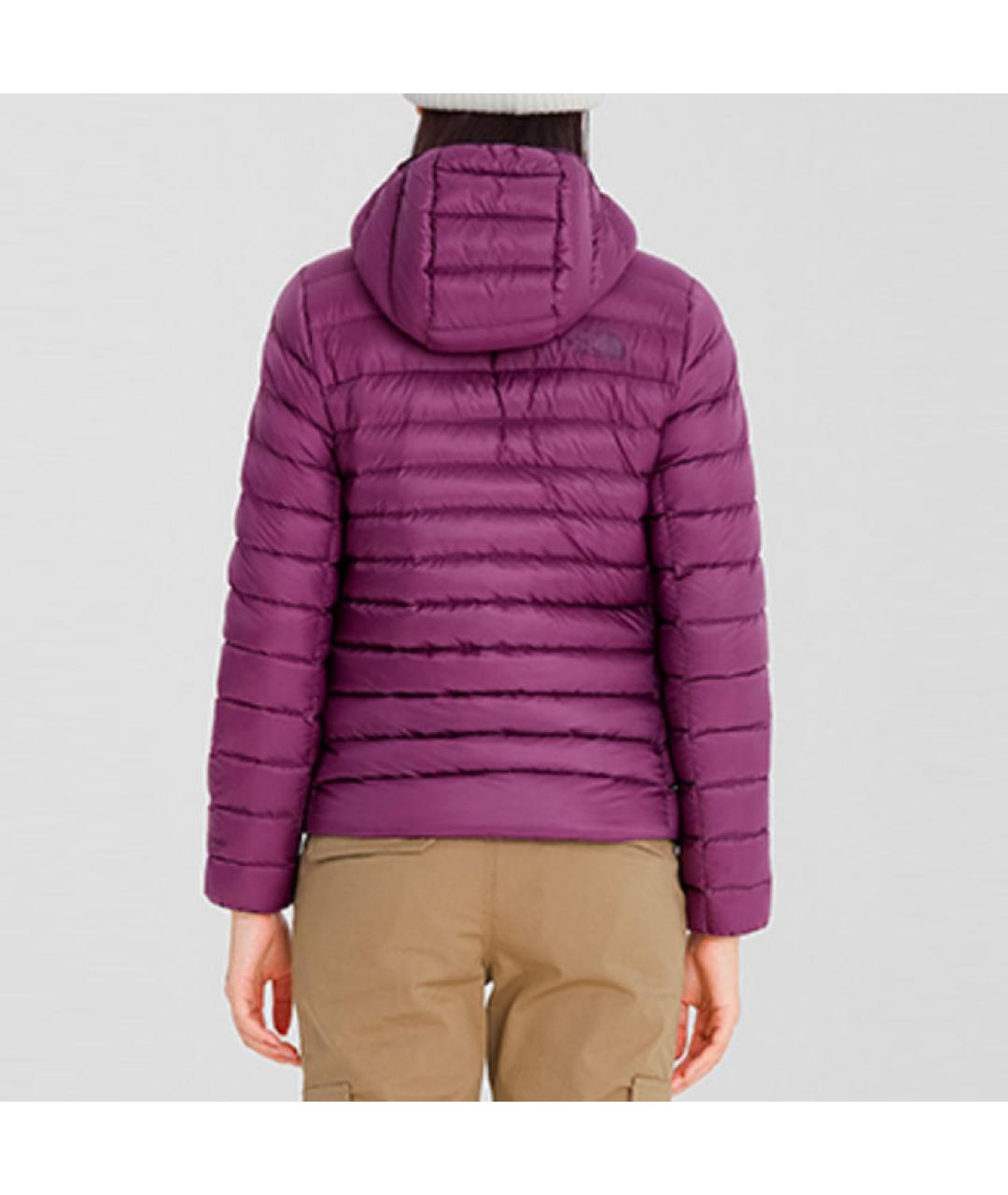 THE NORTH FACE Фиолетовый пуховик, фото 3