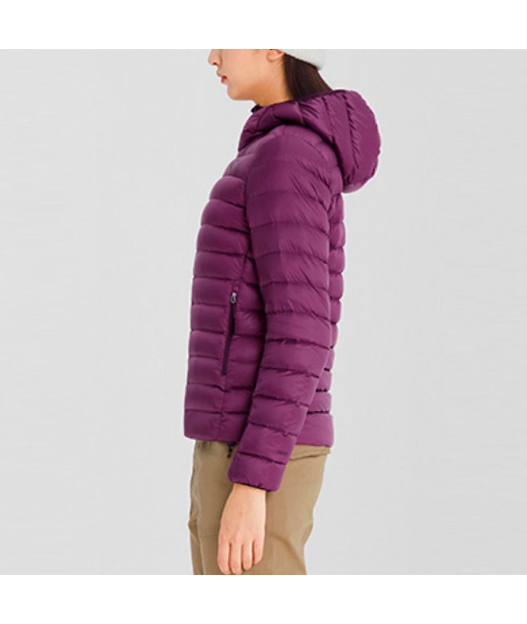 THE NORTH FACE Фиолетовый пуховик, фото 4