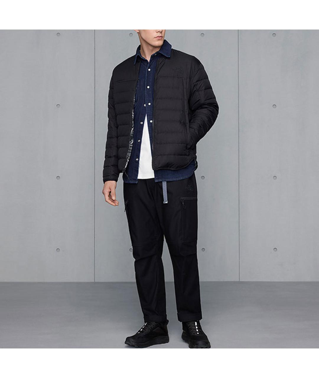 THE NORTH FACE Черный пуховик, фото 3