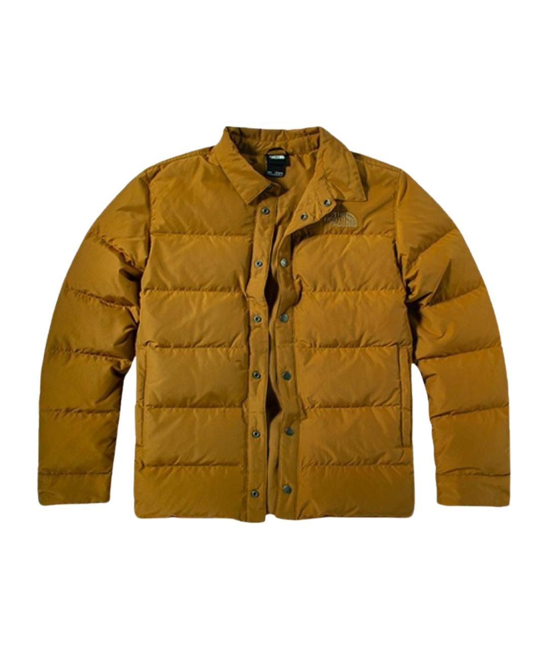 THE NORTH FACE Коричневый пуховик, фото 1