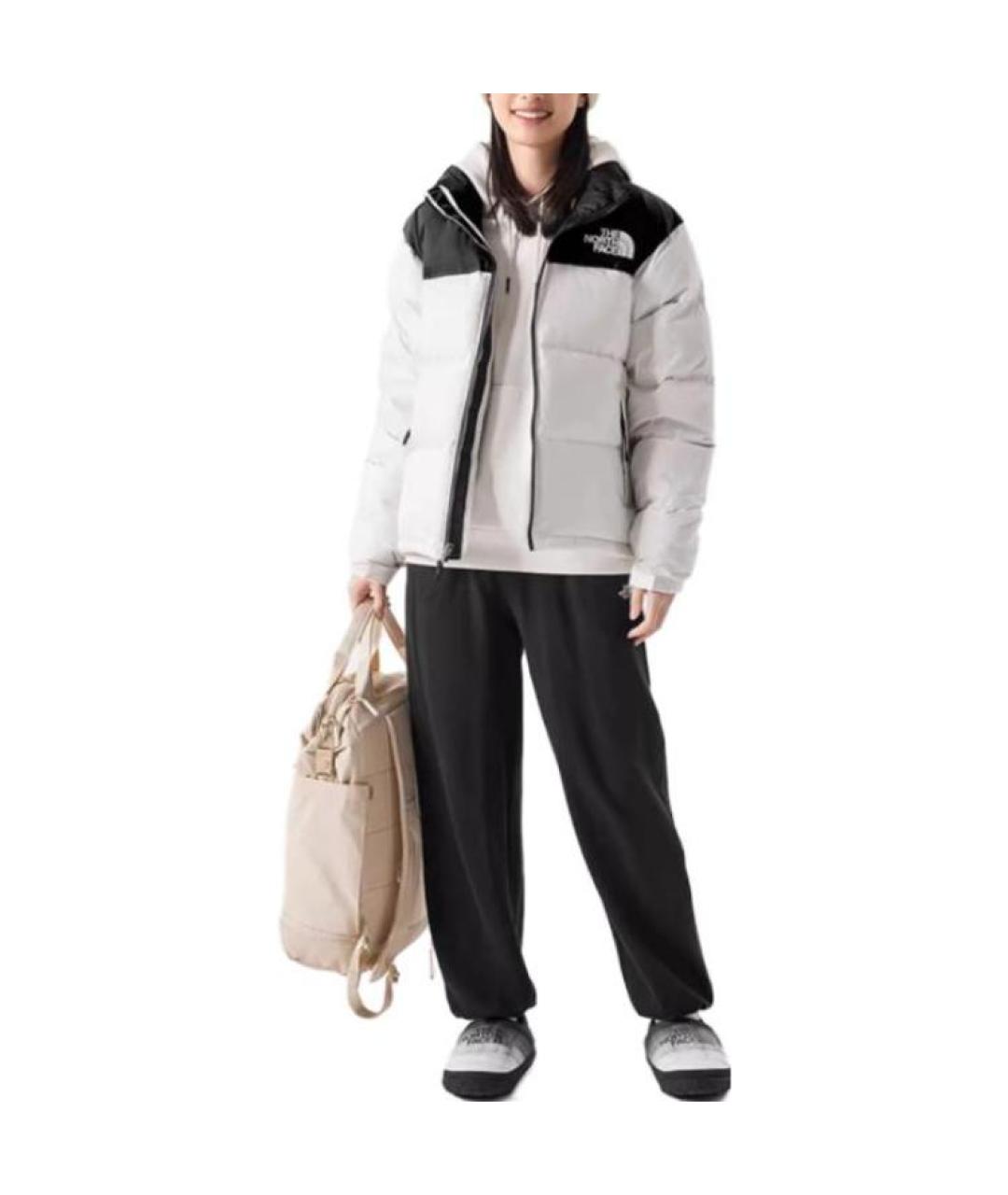 THE NORTH FACE Белая полиамидовая куртка, фото 3