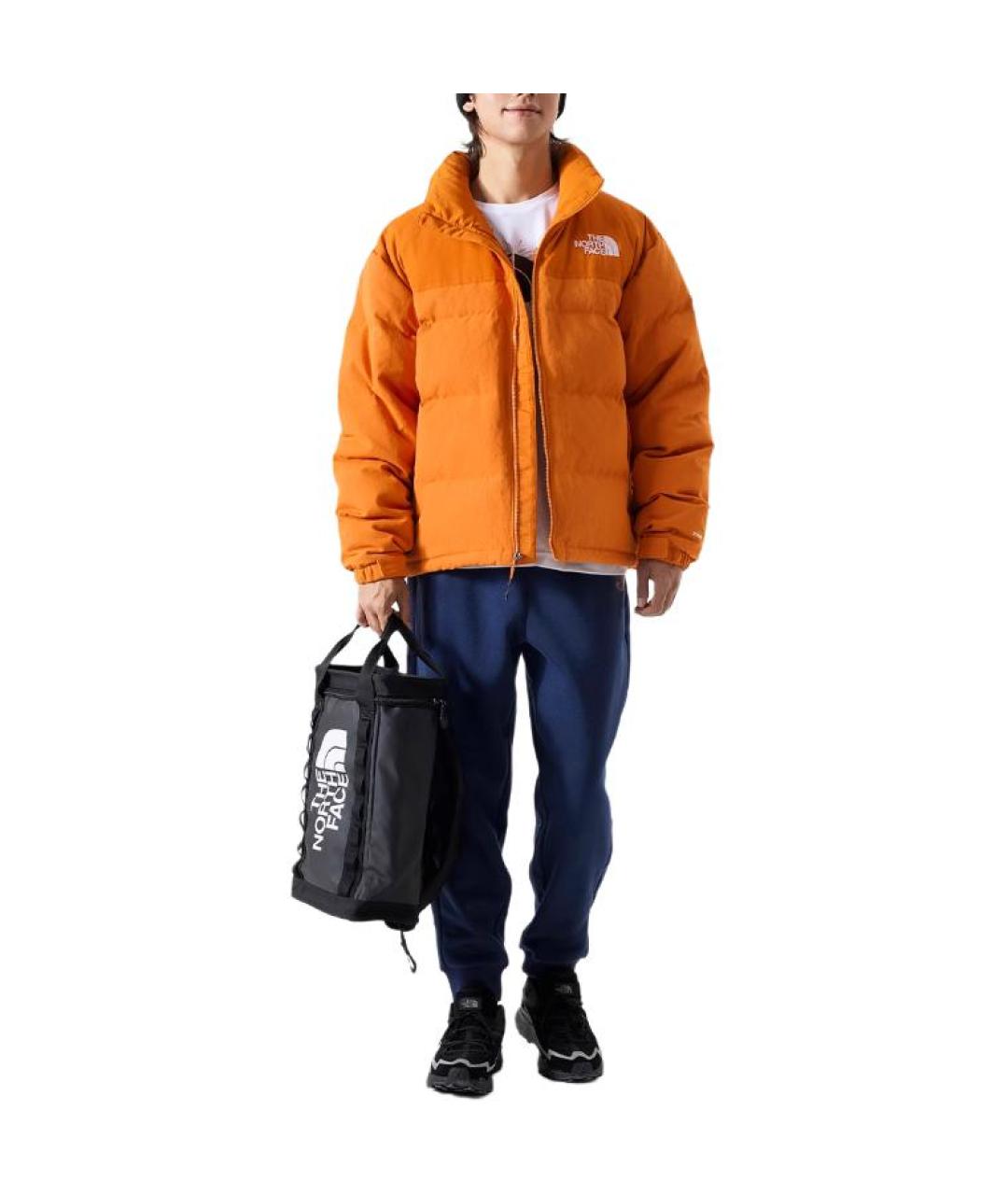 THE NORTH FACE Оранжевый пуховик, фото 4