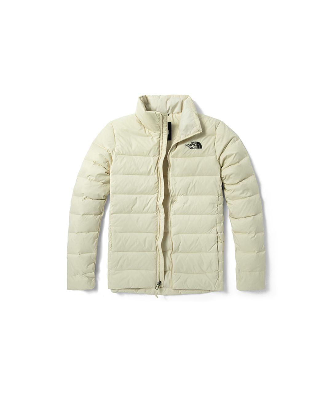 THE NORTH FACE Бежевый пуховик, фото 4