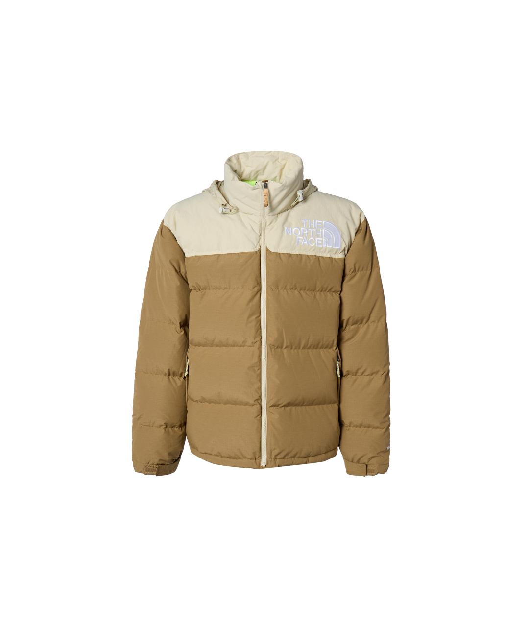 THE NORTH FACE Коричневый пуховик, фото 1