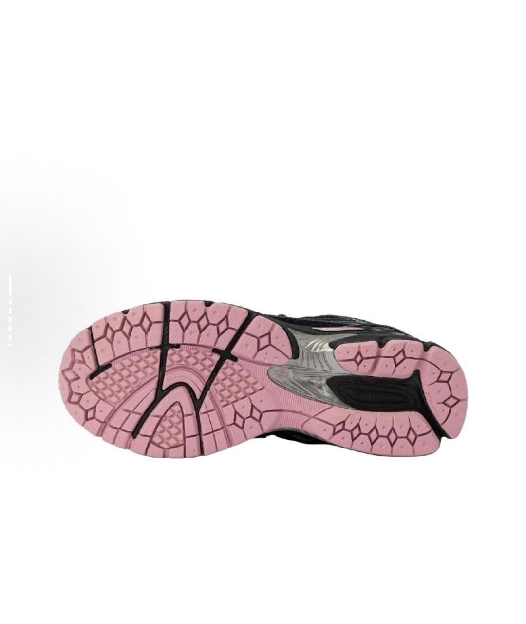 NEW BALANCE Черные текстильные низкие кроссовки / кеды, фото 4