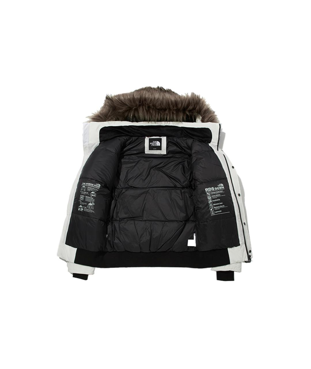 THE NORTH FACE Белый пуховик, фото 3