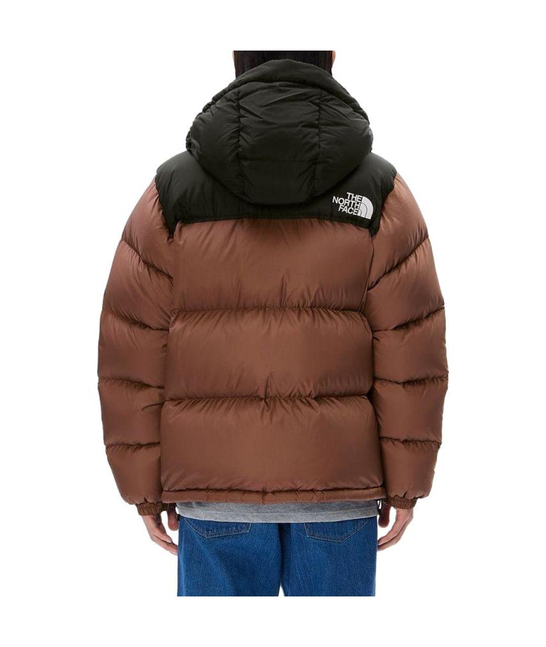 THE NORTH FACE Коричневый пуховик, фото 4