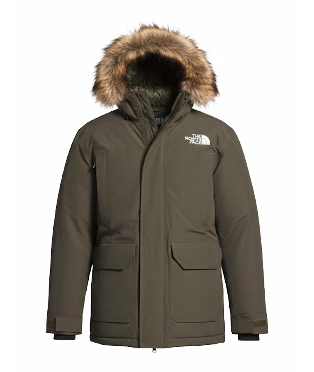 THE NORTH FACE Зеленый пуховик, фото 1