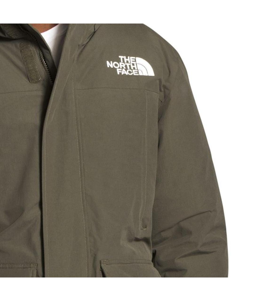 THE NORTH FACE Зеленый пуховик, фото 4