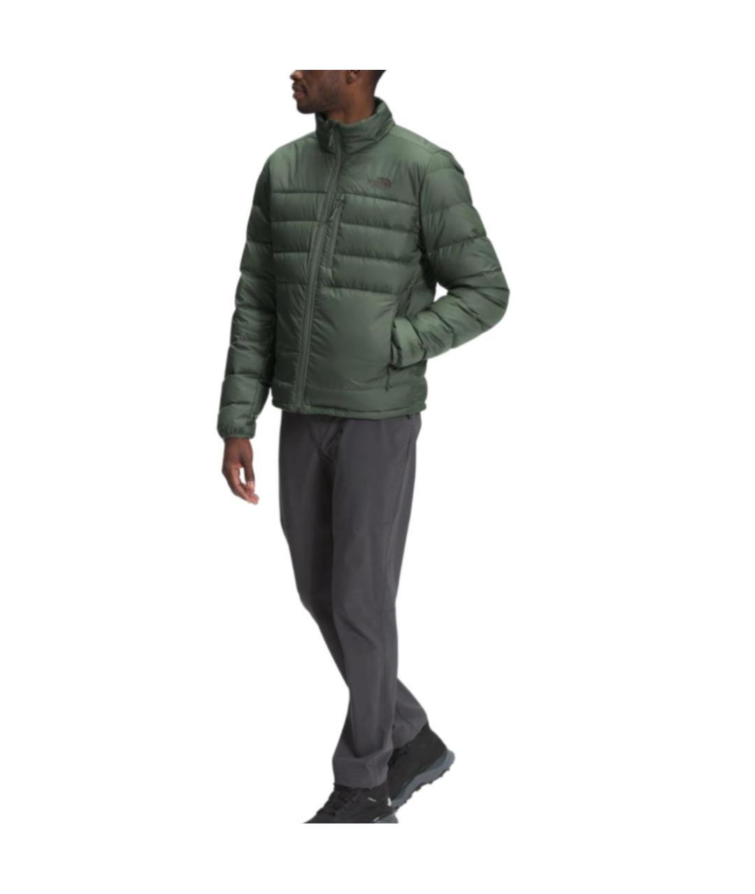 THE NORTH FACE Зеленый пуховик, фото 4