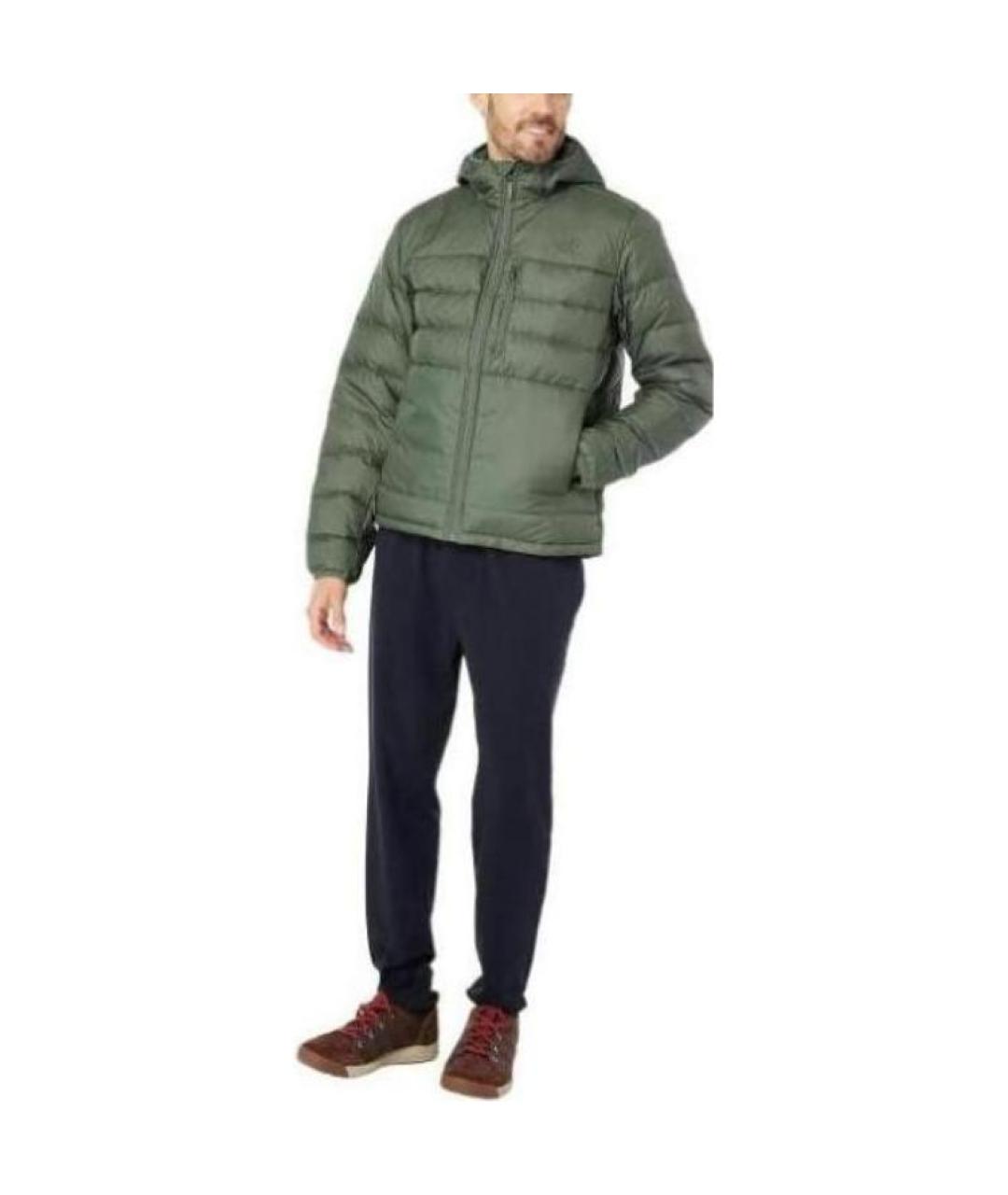 THE NORTH FACE Зеленый пуховик, фото 3