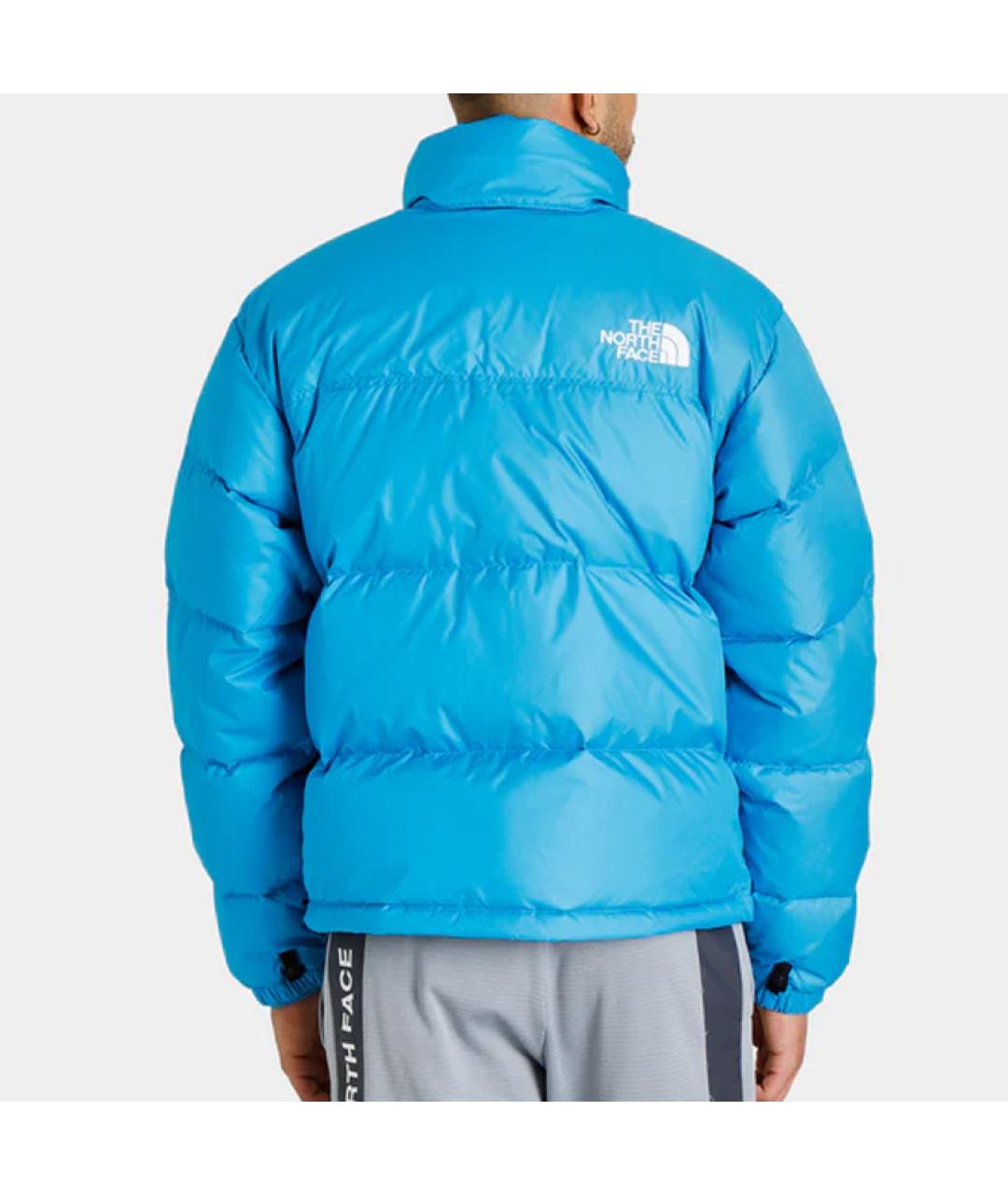 THE NORTH FACE Голубая полиамидовая куртка, фото 4