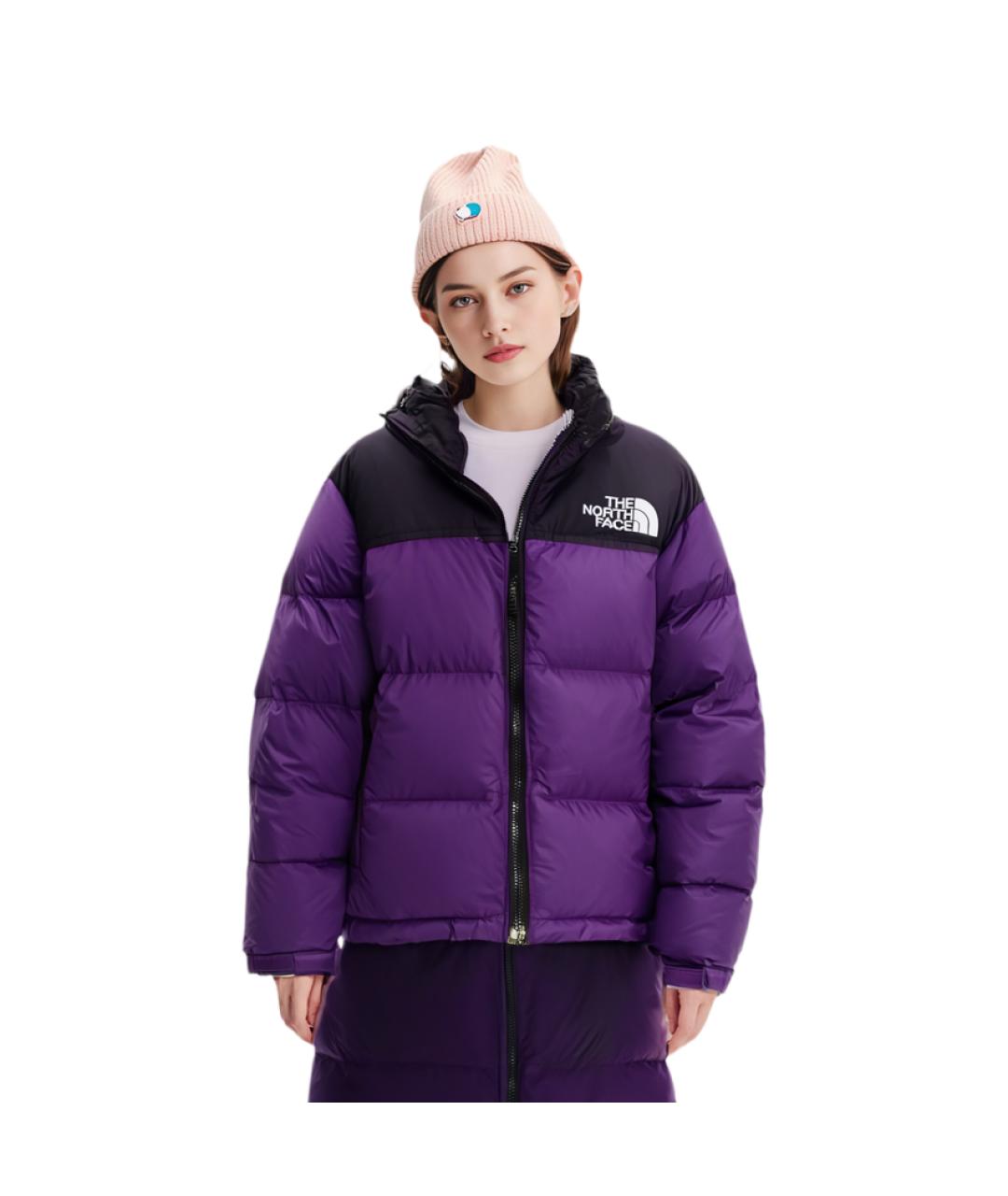 THE NORTH FACE Фиолетовый пуховик, фото 4
