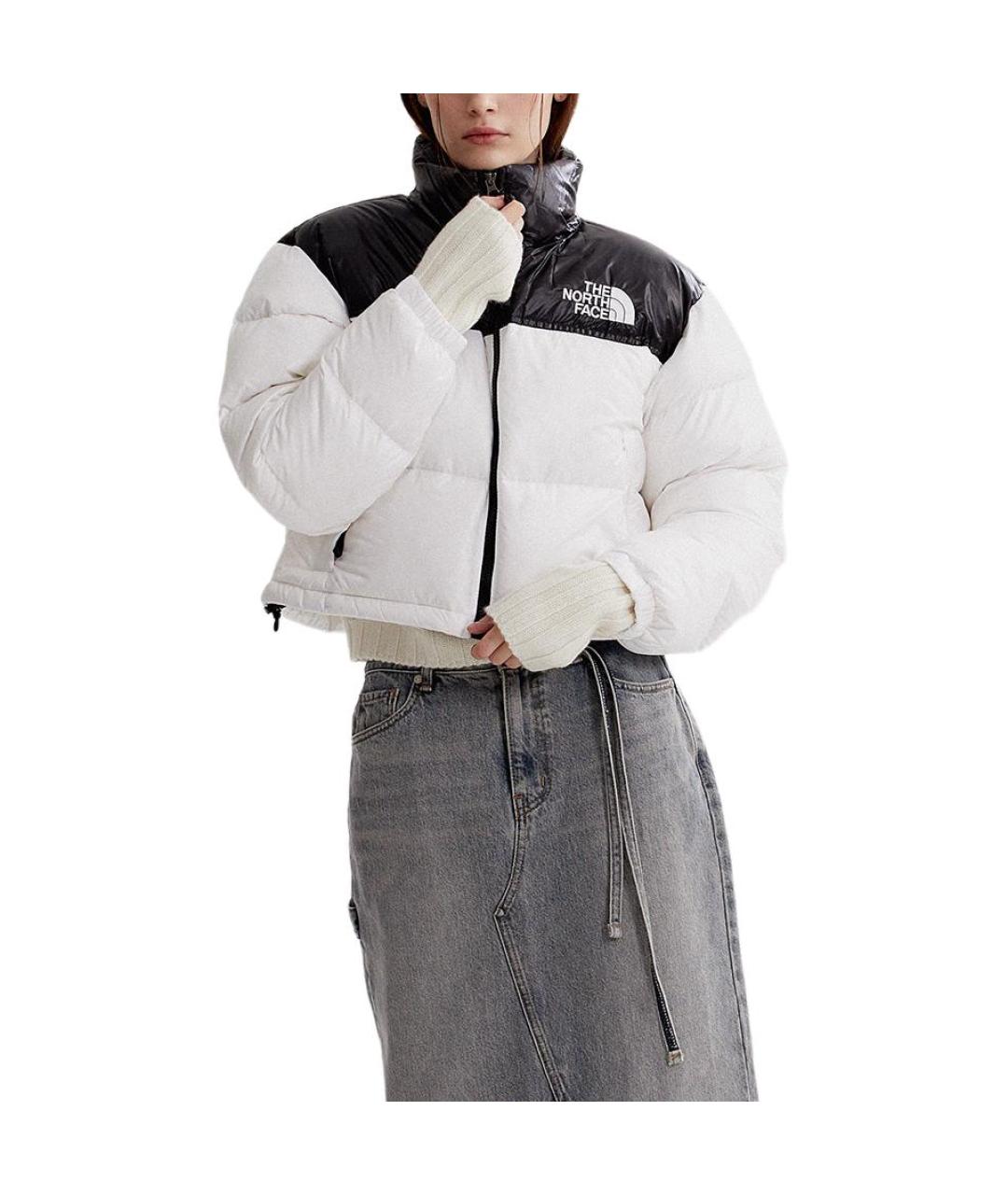 THE NORTH FACE Белый пуховик, фото 4