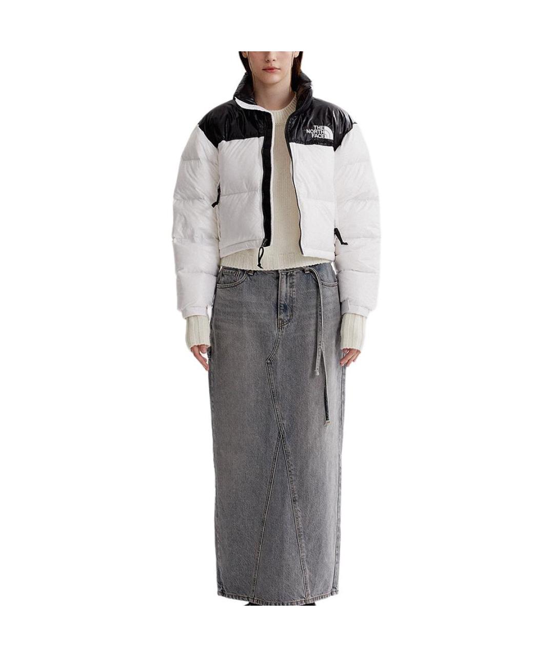 THE NORTH FACE Белый пуховик, фото 3