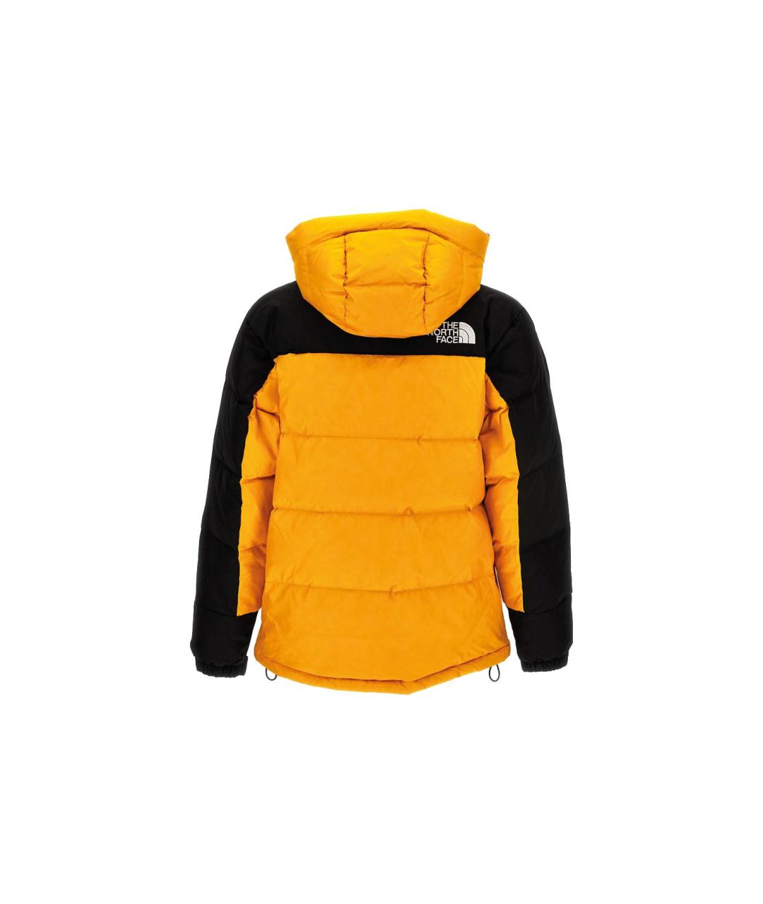 THE NORTH FACE Желтый пуховик, фото 2