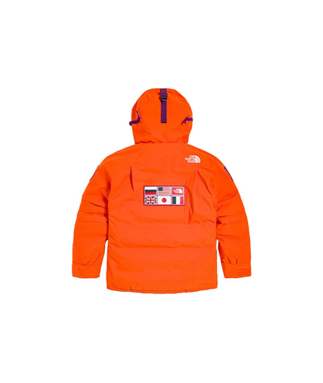 THE NORTH FACE Оранжевый пуховик, фото 2