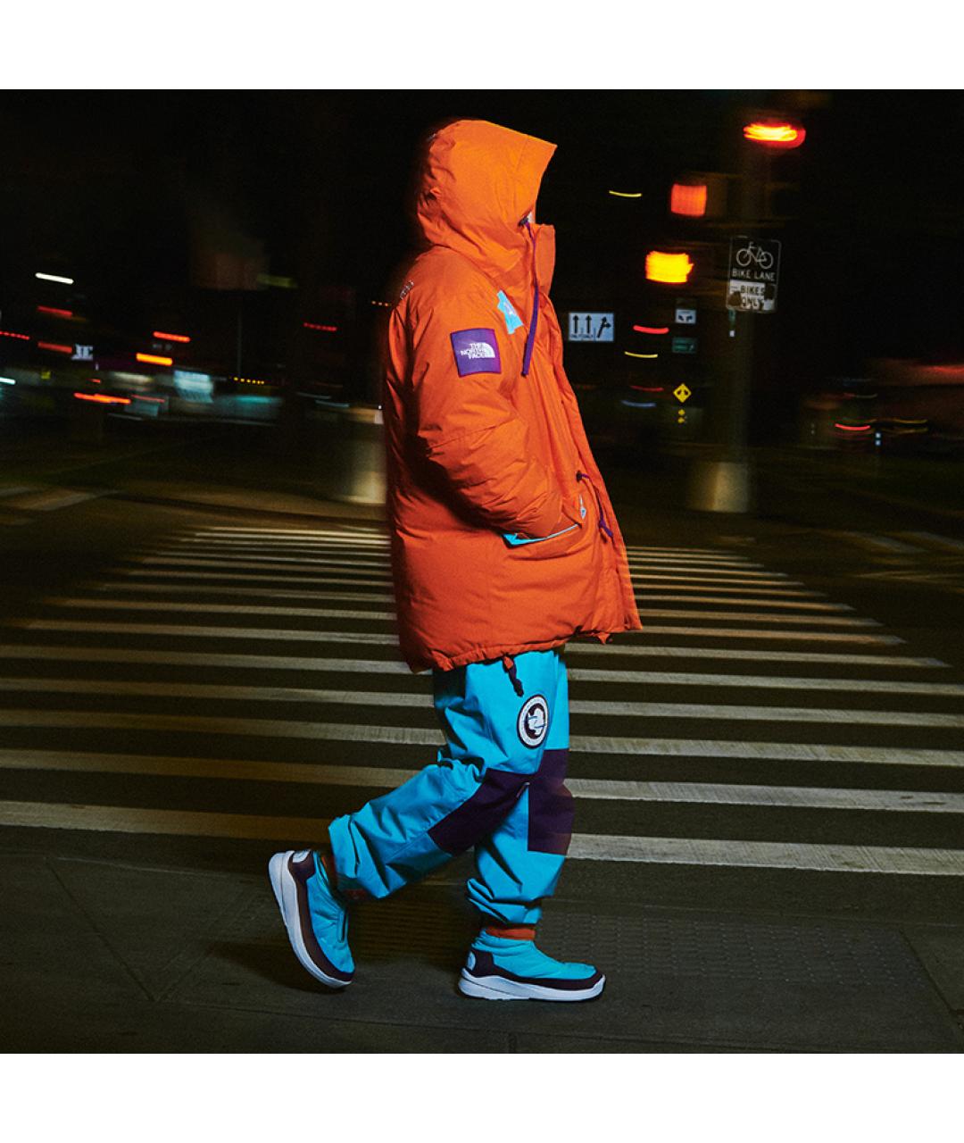 THE NORTH FACE Оранжевый пуховик, фото 4