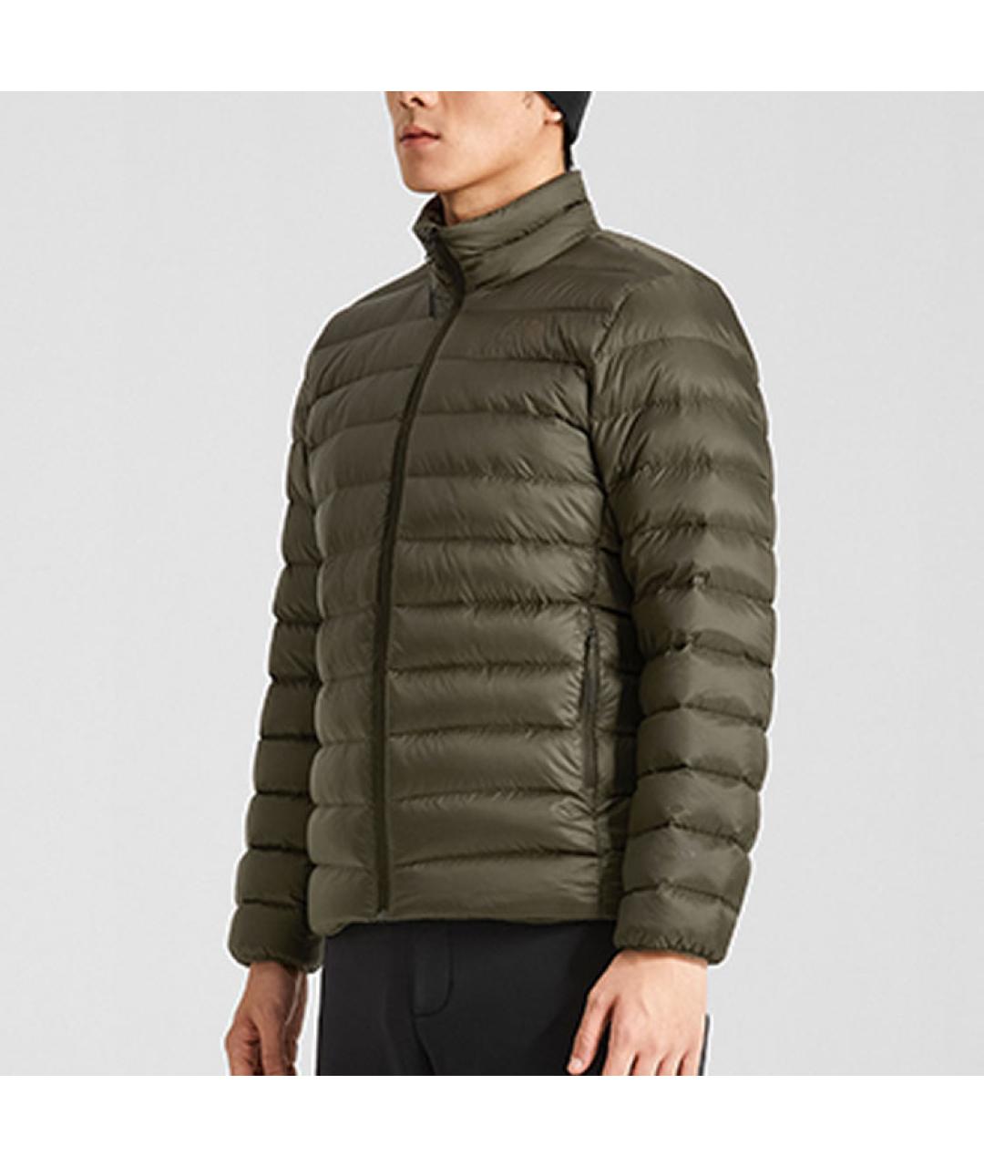 THE NORTH FACE Зеленый пуховик, фото 6