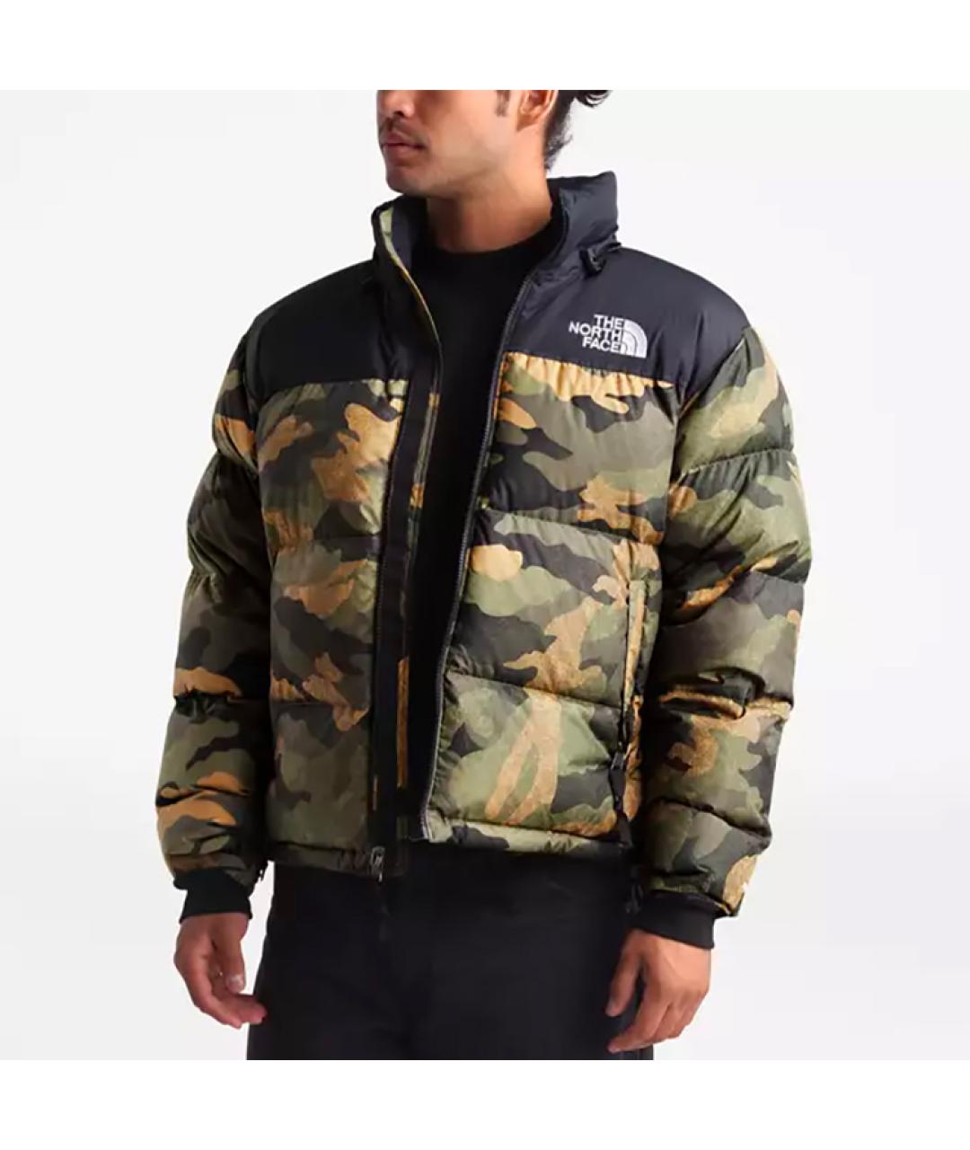 THE NORTH FACE Зеленый пуховик, фото 3