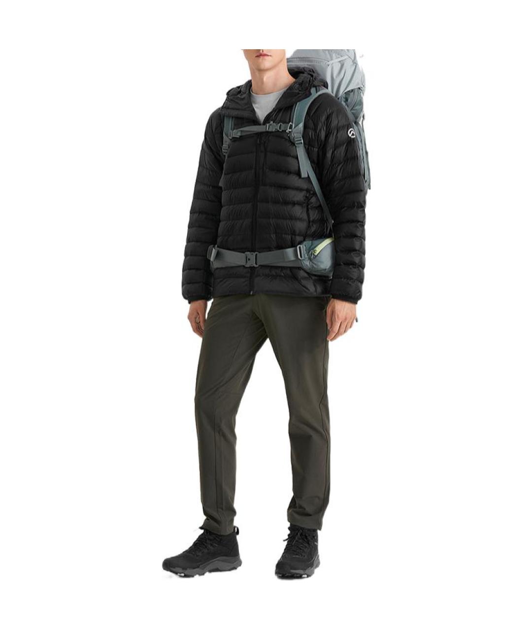 THE NORTH FACE Черная полиамидовая куртка, фото 4