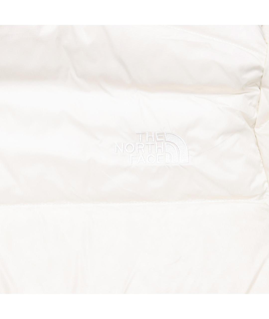 THE NORTH FACE Белый полиамидовый пуховик, фото 4