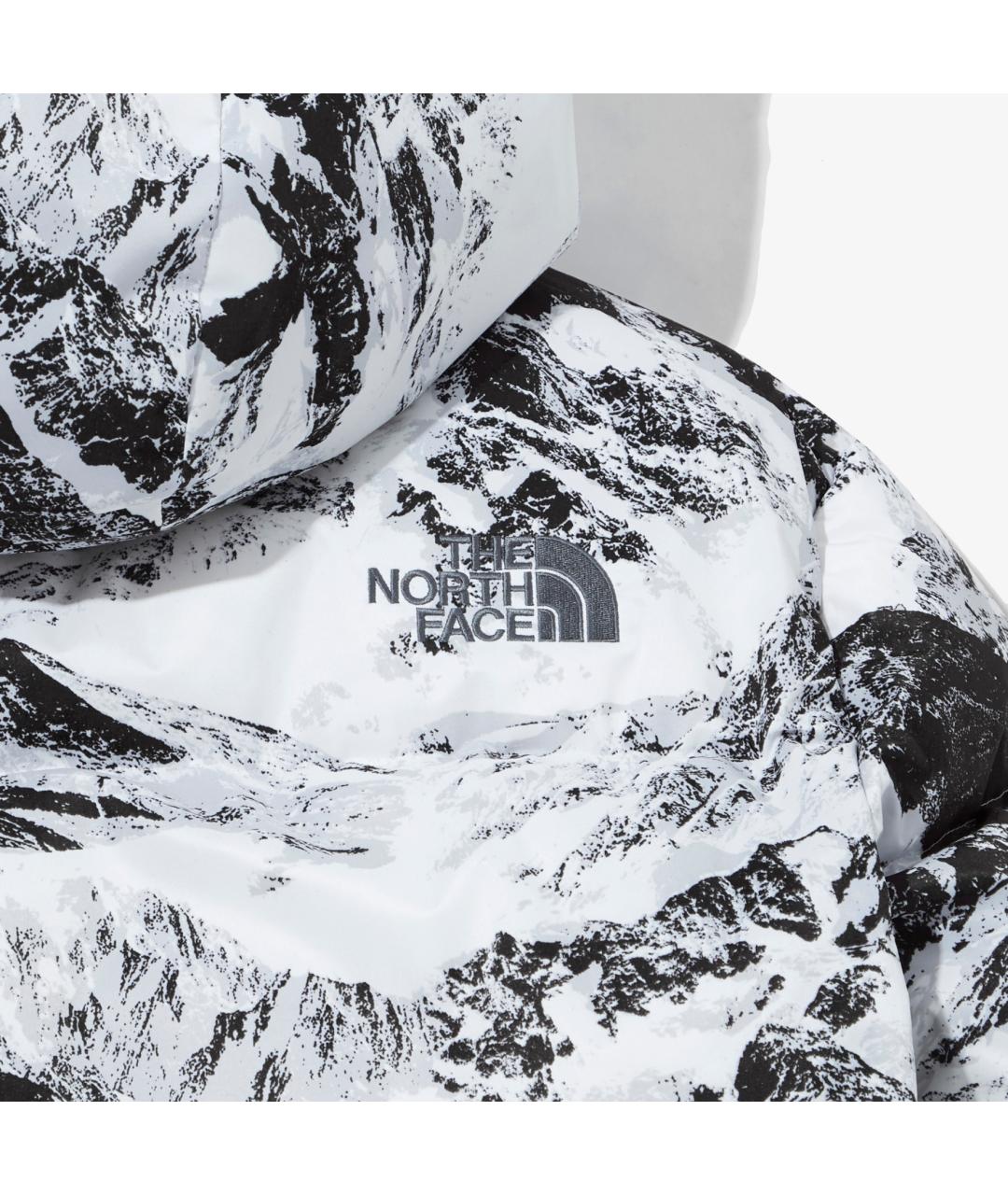 THE NORTH FACE Белый пуховик, фото 5