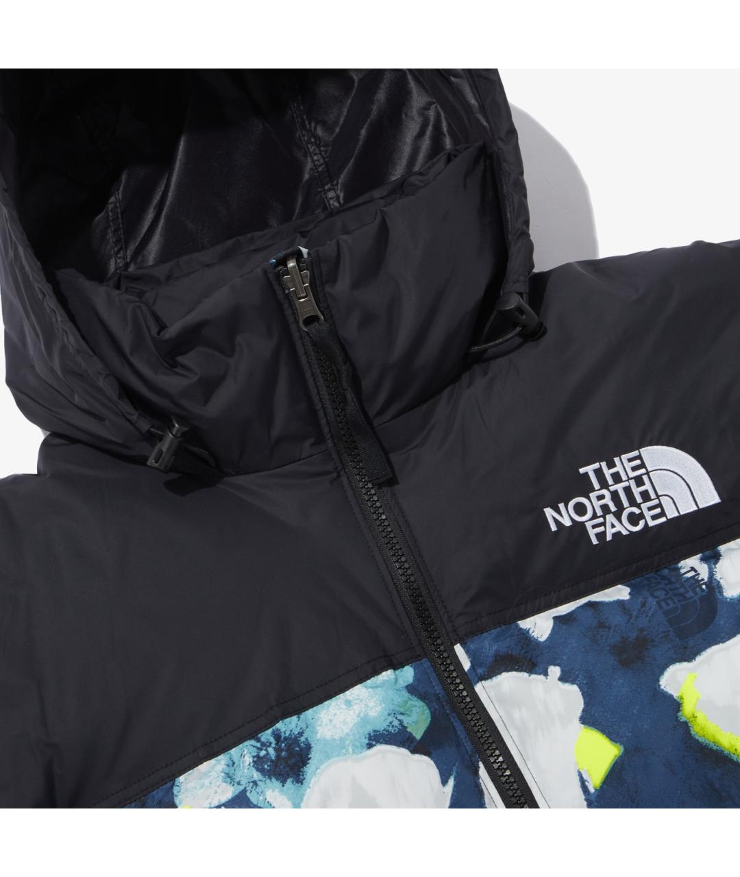 THE NORTH FACE Синий пуховик, фото 4