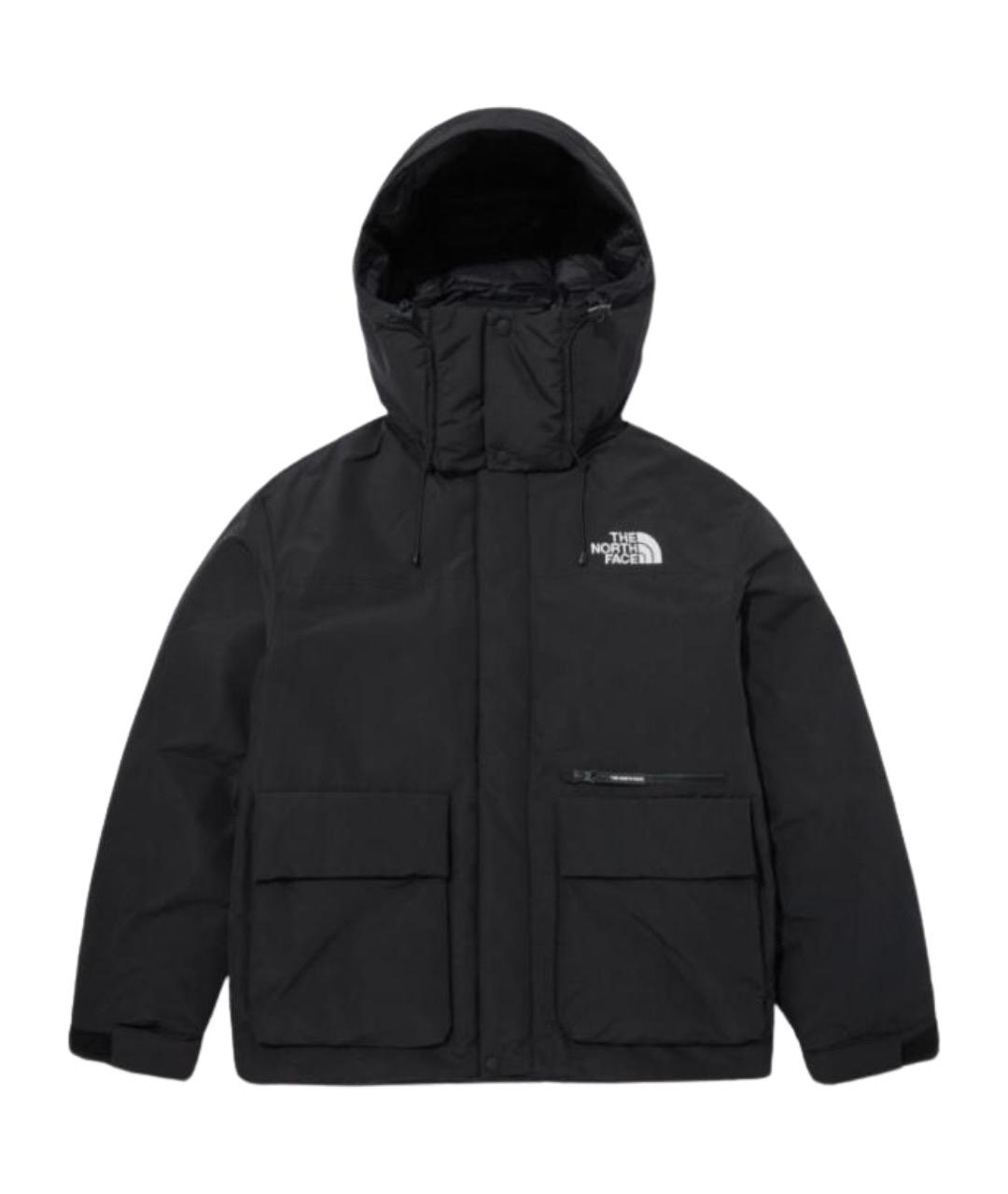 THE NORTH FACE Черный полиамидовый пуховик, фото 1