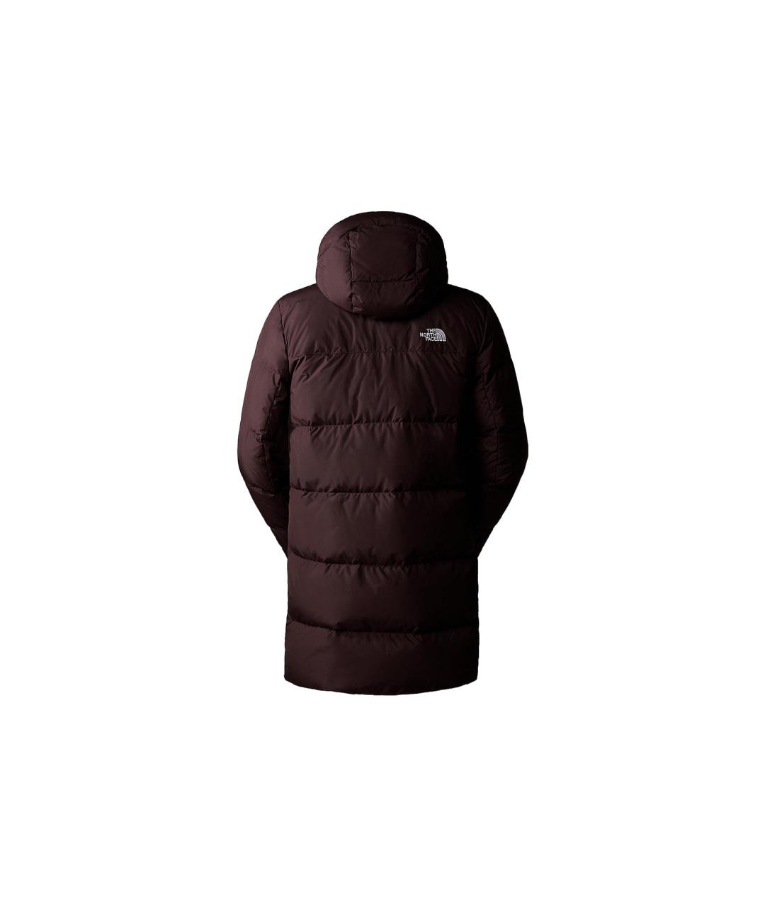 THE NORTH FACE Коричневый пуховик, фото 2