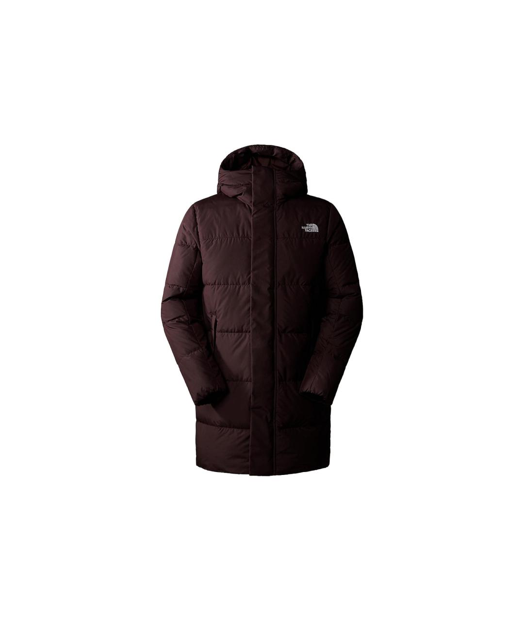 THE NORTH FACE Коричневый пуховик, фото 3