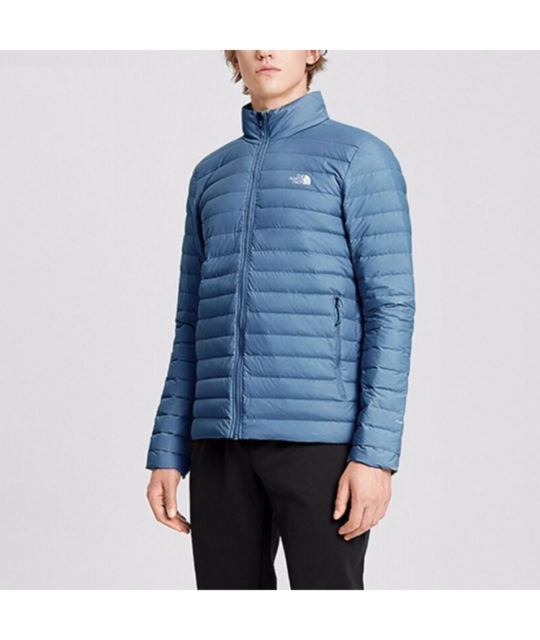 THE NORTH FACE Синий пуховик, фото 2
