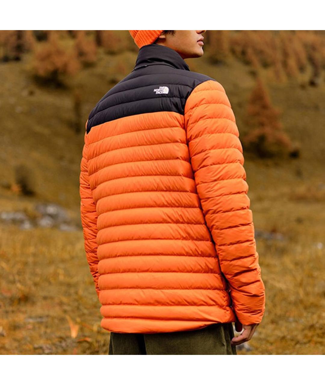 THE NORTH FACE Оранжевый пуховик, фото 4