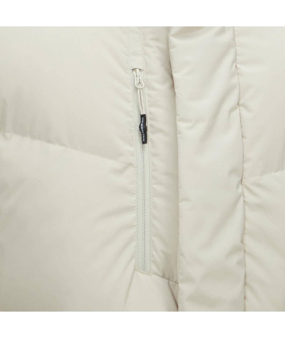 THE NORTH FACE Бежевый пуховик, фото 7