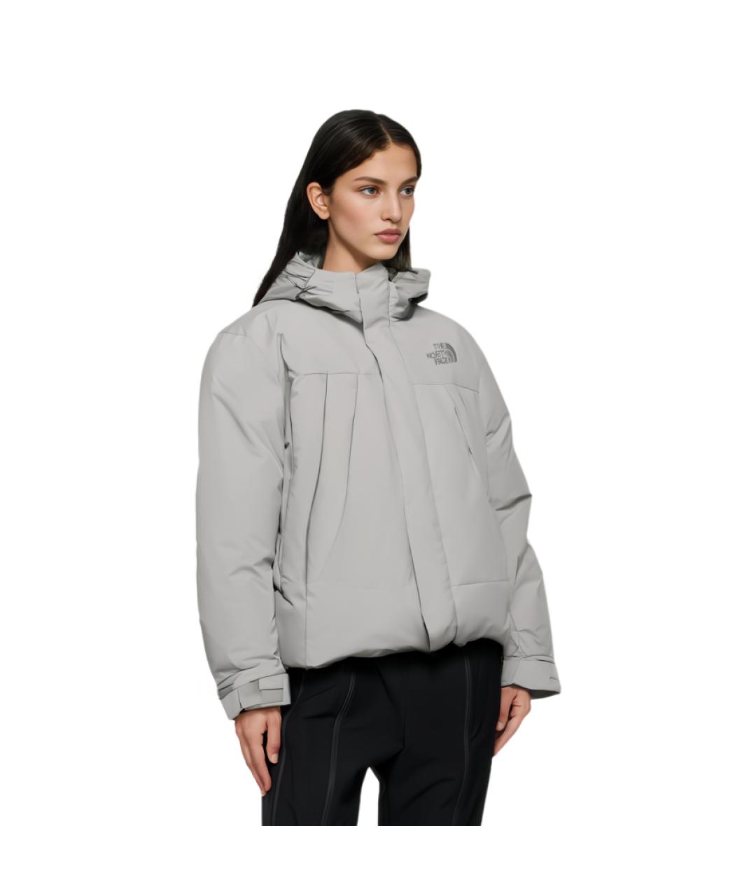 THE NORTH FACE Серый пуховик, фото 4