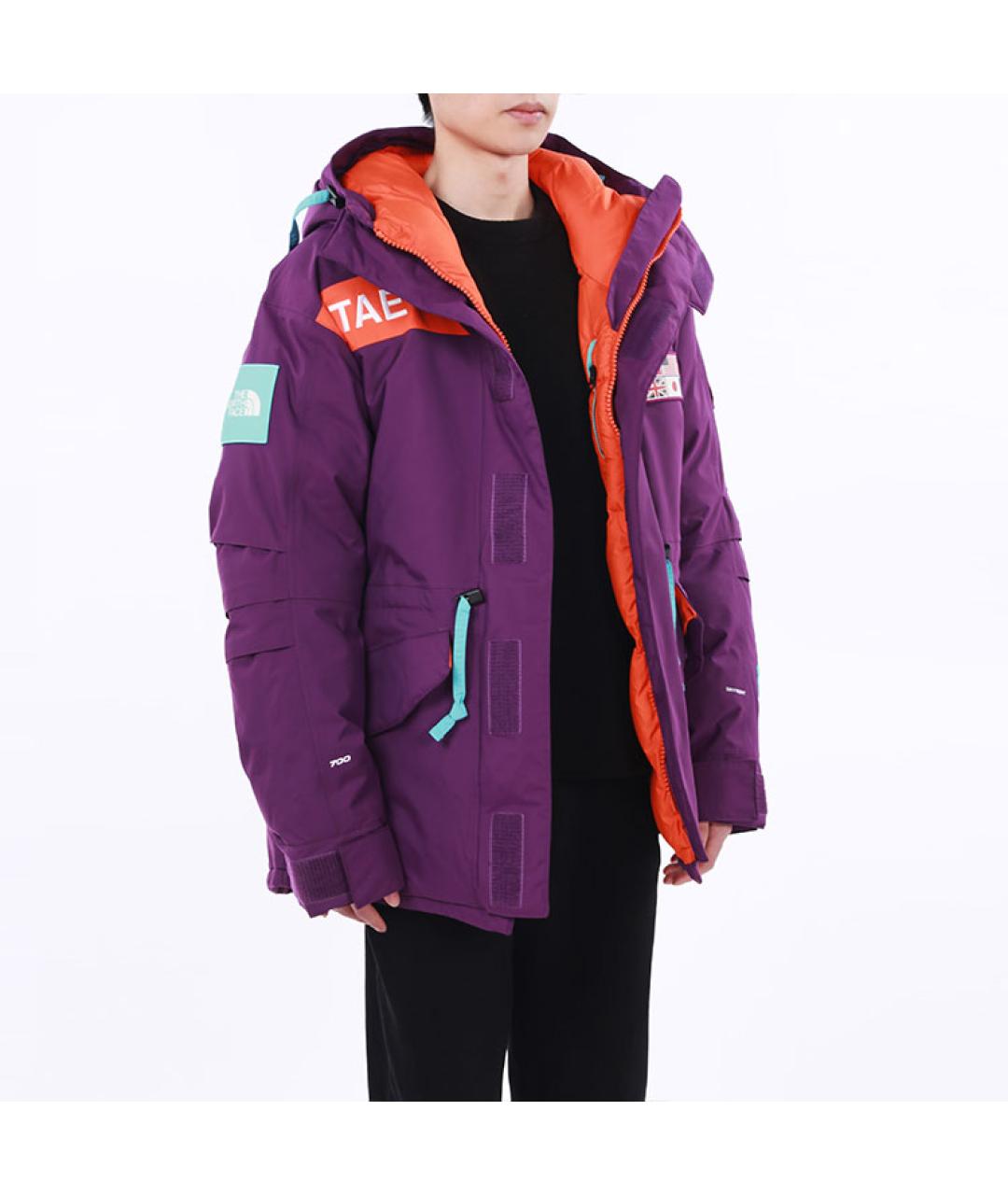 THE NORTH FACE Фиолетовый пуховик, фото 6