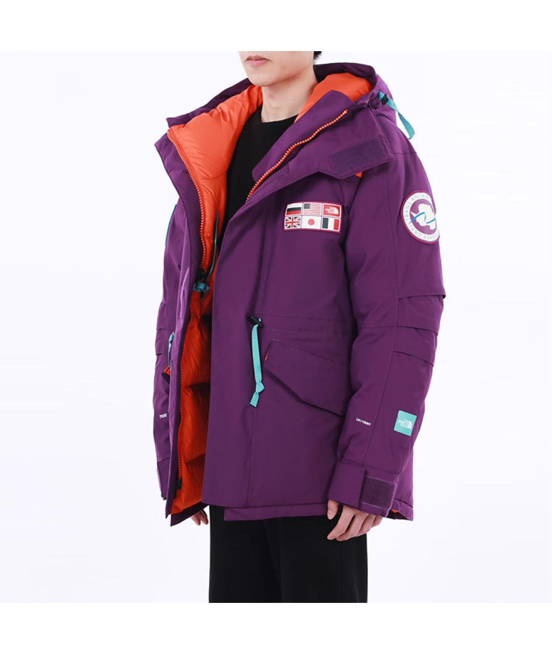 THE NORTH FACE Фиолетовый пуховик, фото 5